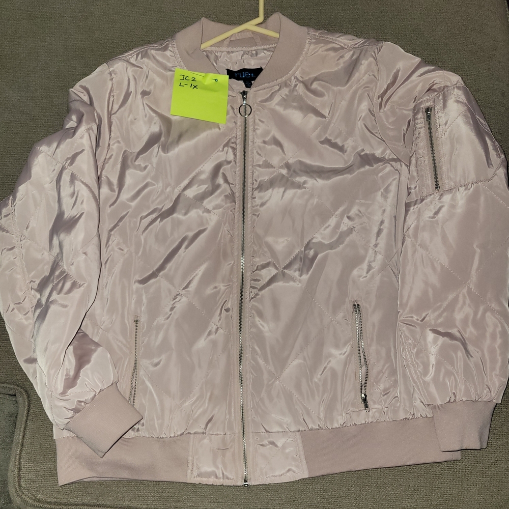 Jc2 Light Pink Bomber Jacket